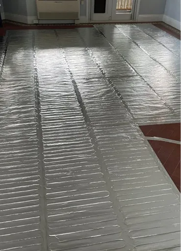 Under-Carpet electric floor heating