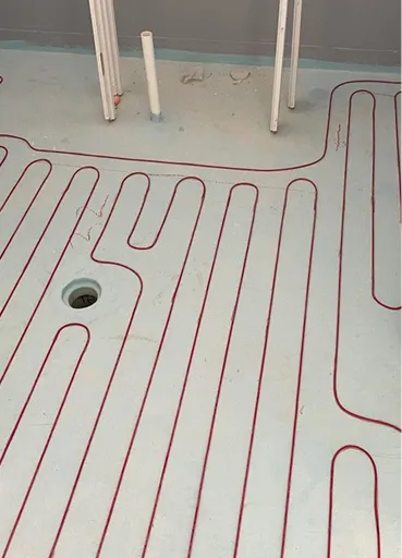 In-Screed electric under floor heating