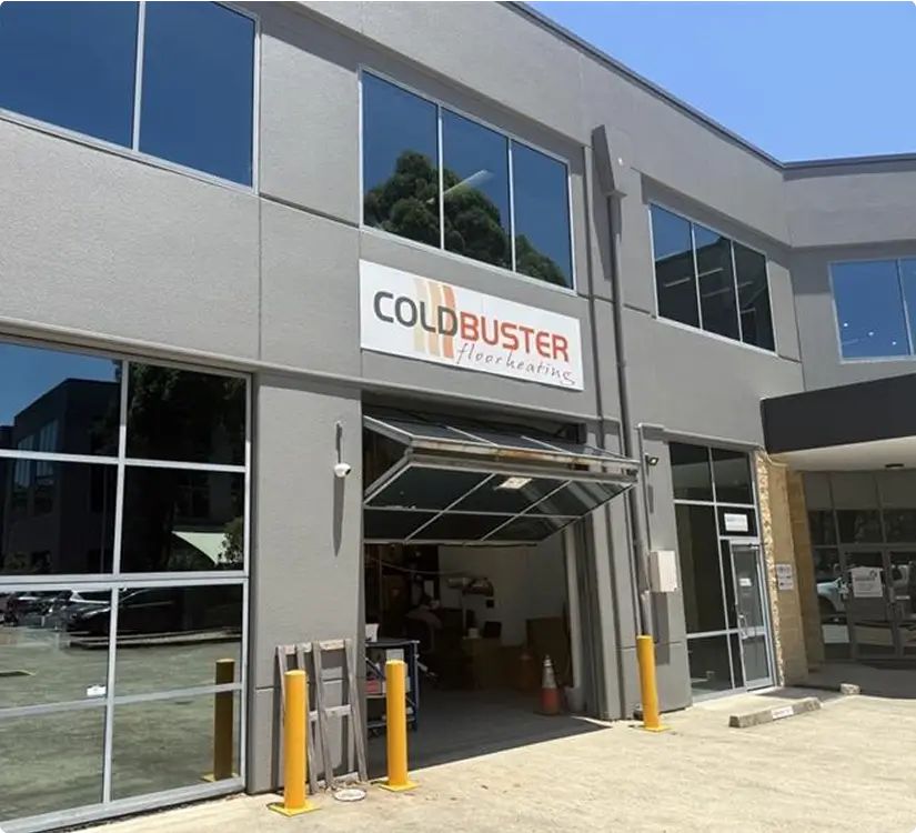Coldbuster floor heating office